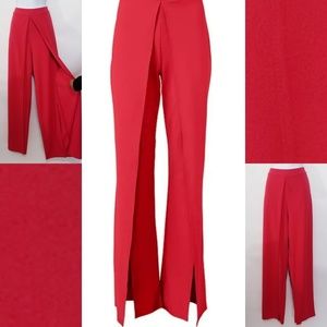 Overlay Split Pants